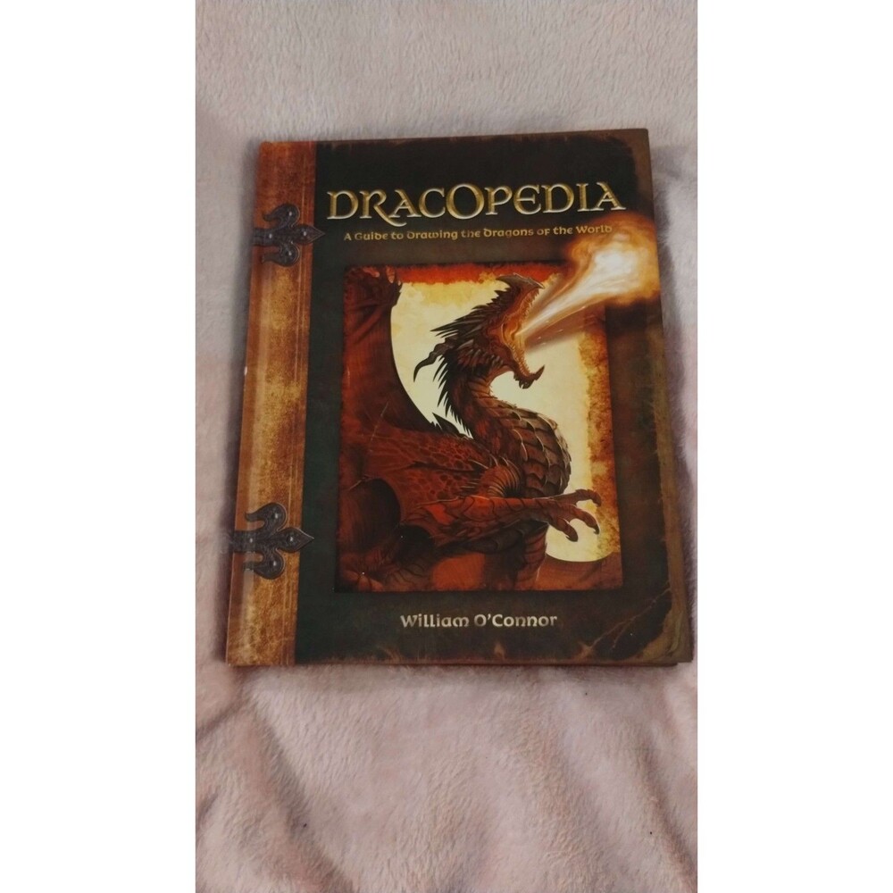 William O'Connor Dracopedia Hardcover Illustrated Guide to Drawing Dragons